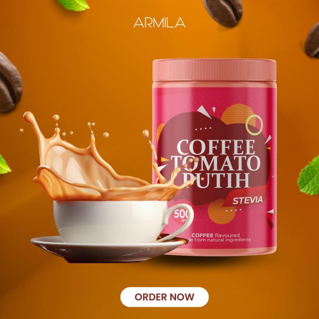 KAK ELL HQ | KOPI TOMATO PUTIH | 1X BALANG 500G | MINUMAN KESIHATAN UNTUK KULIT BERASASKAN KOPI | 500GRAM - Image 3