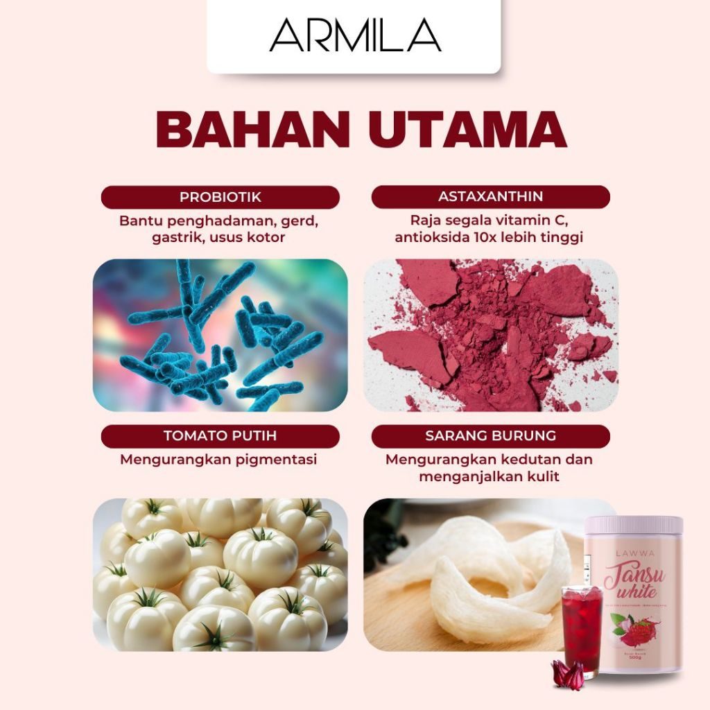 KAK ELL - TANSU WHITE BRIGHTENING SUPPLEMENT - 1X 500GRAM / BOTOL - Image 4